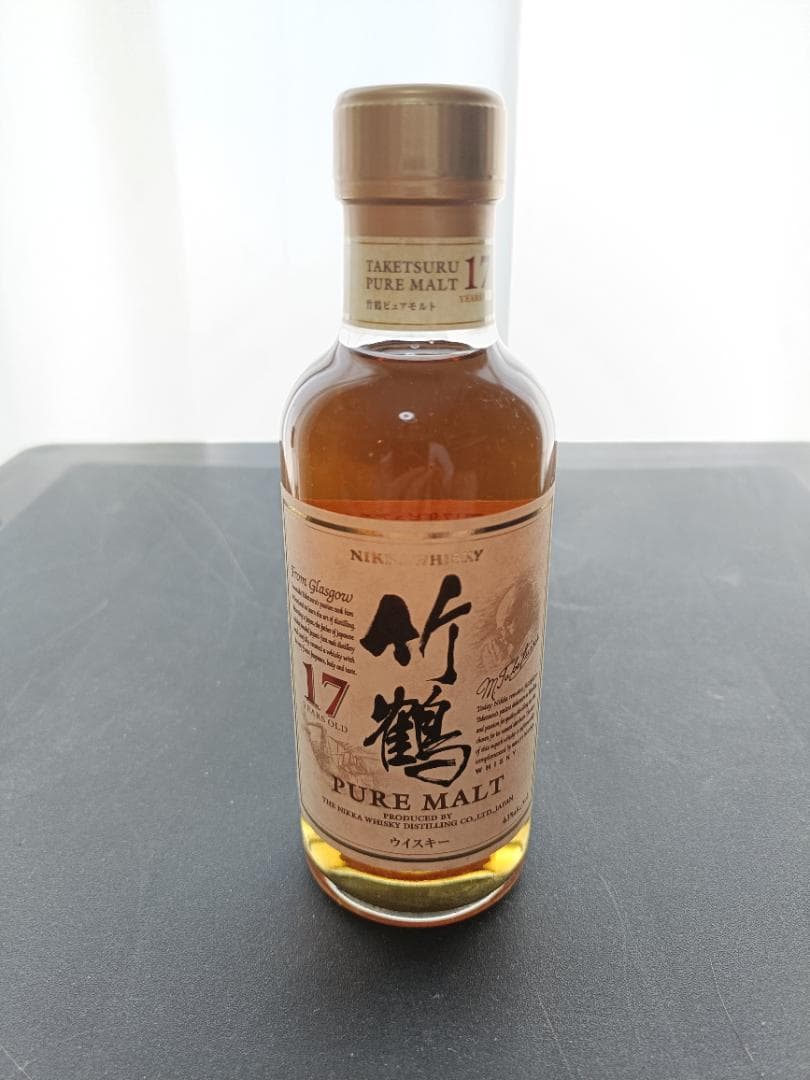 【新品未開封】竹鶴 17年 180ml ニッカウヰスキー NIKKA ウイスキー