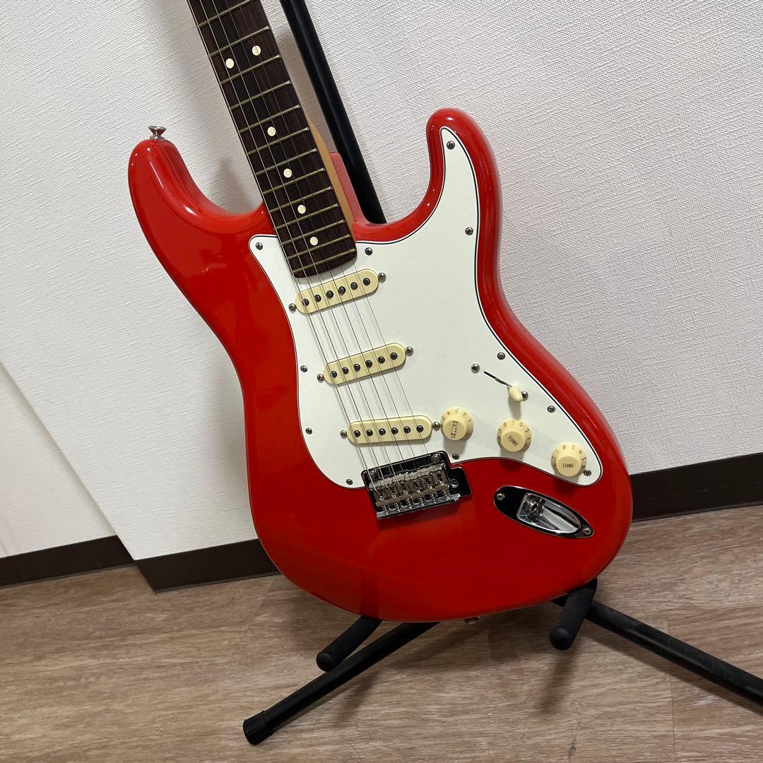 fender stratocaster player2 コーラルレッド