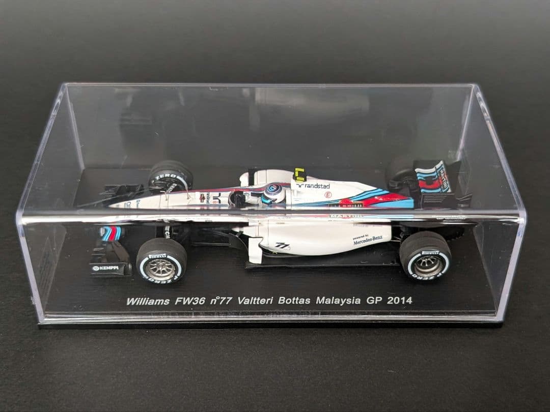 鈴鹿サーキット特注 1/43 ウィリアムズ FW36 V.ボッタス 2014