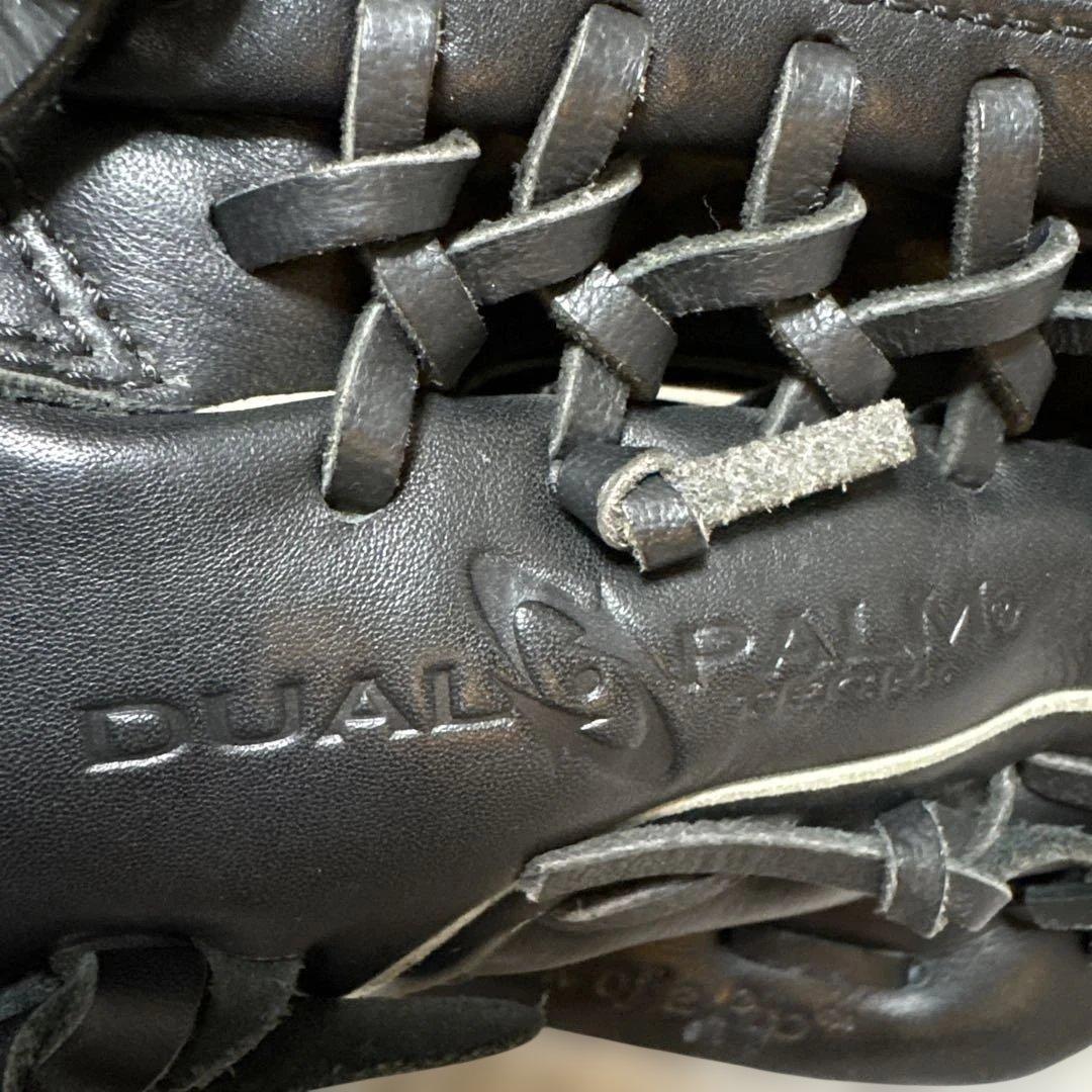 美品　Rawlings GJ7G112 軟式野球グローブ 黒　子供用