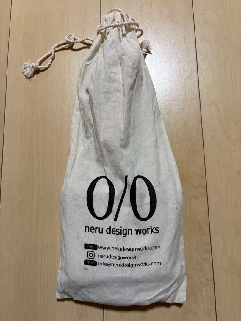 新品 neru design works AL Cooker 木製グリップ ネル