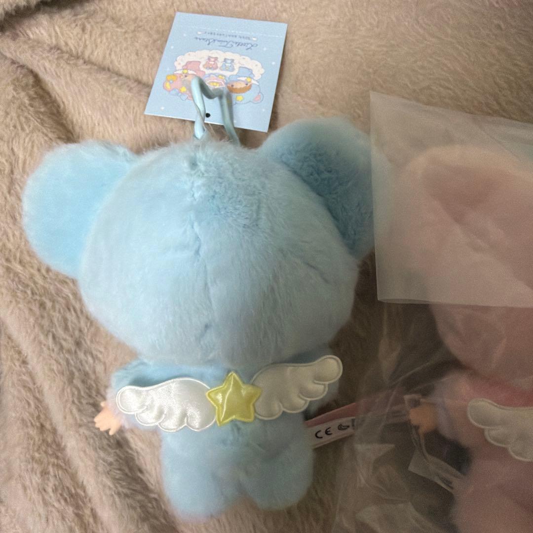 新品タグ ノベルティ付き　キキララ　50周年　マスコットホルダー