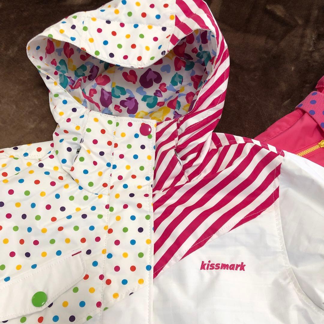 kissmark スノーウェア　レディースML 新品♫ スノーボード　上下セット