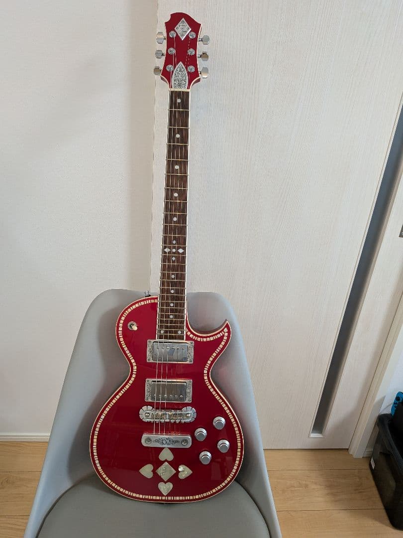 ☆*☆様 Zemaitis A24SU Ruby Heart HC付き