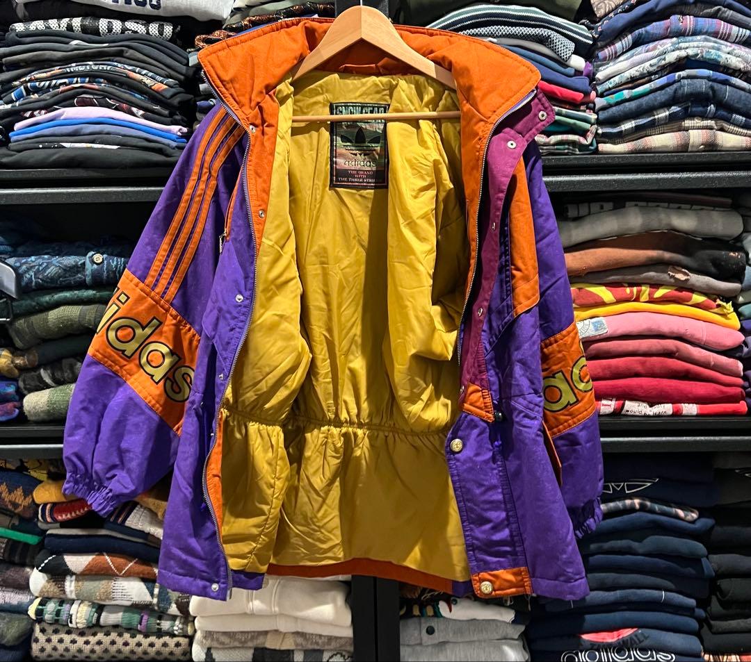 【即日発送・希少】 90s adidas デサント製スキー ウェアセットアップ