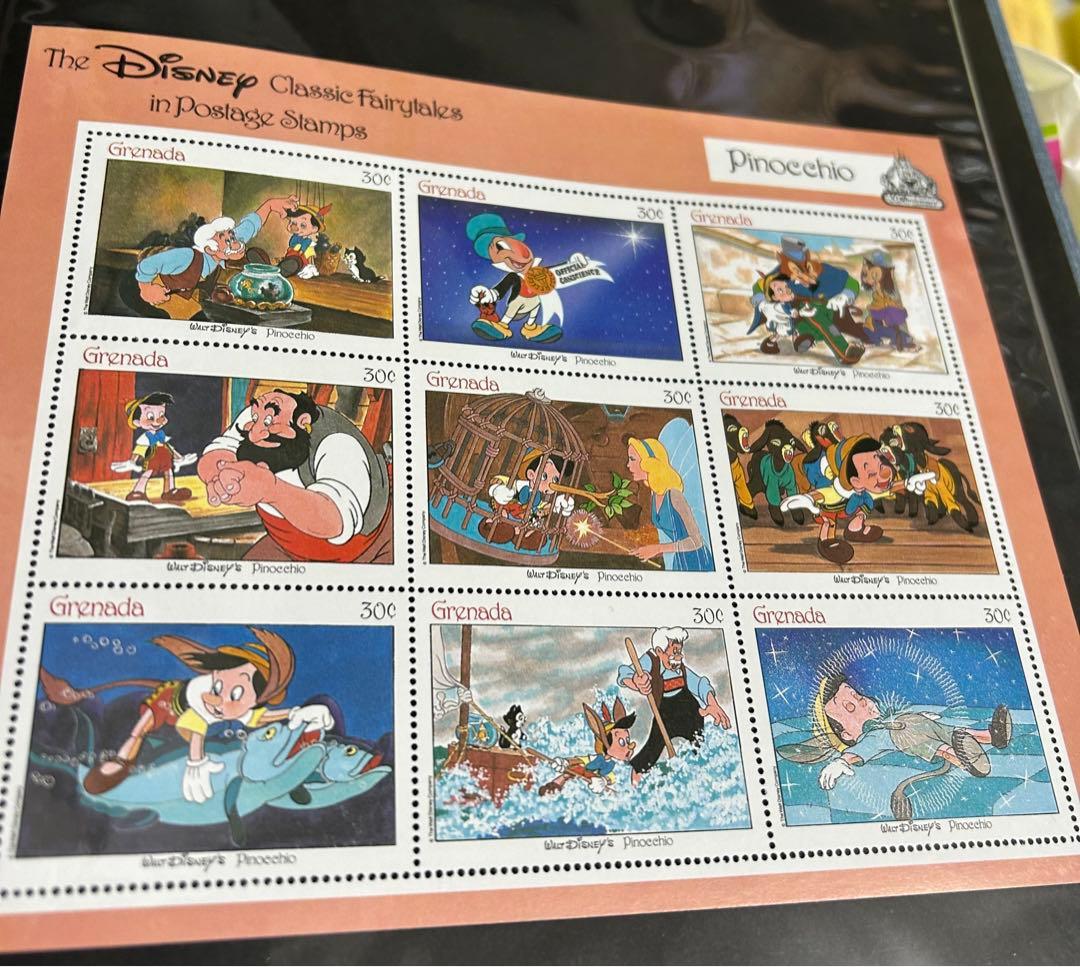 ディズニー切手コレクション