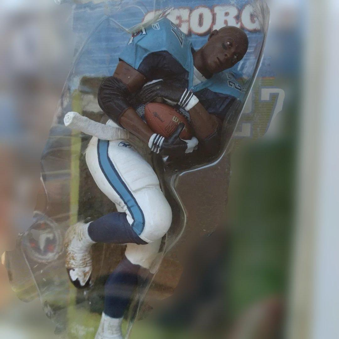 (No Helmet)マクファーレンNFL エディ・ジョージ フィギュア