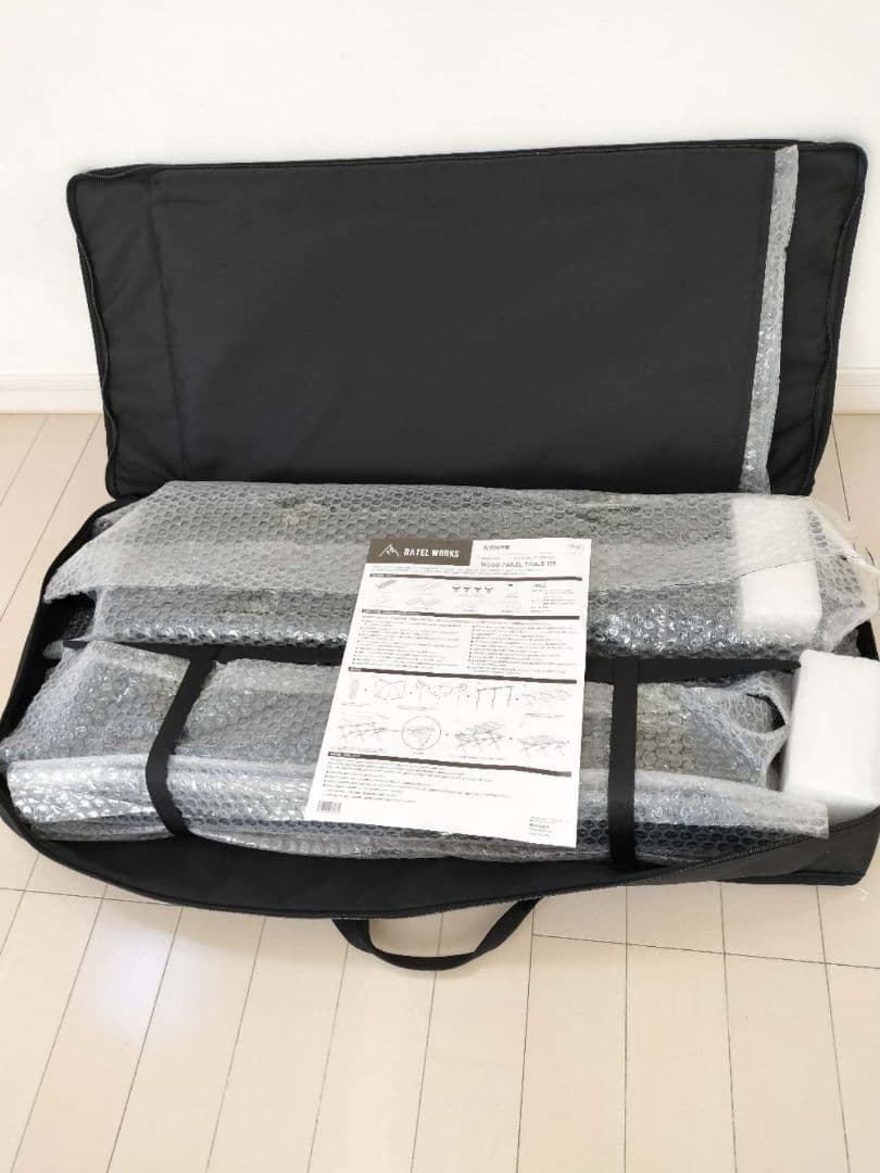 【 美品!! 】ラーテルワークス　ウッドパネルテーブル120　キャンプ 　人気