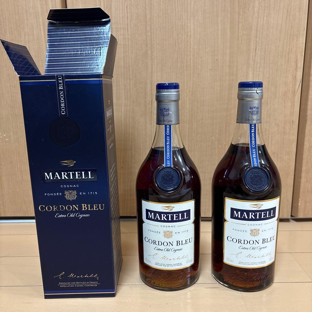 MARTELL Cordon Bleu 2本セット 箱1つ