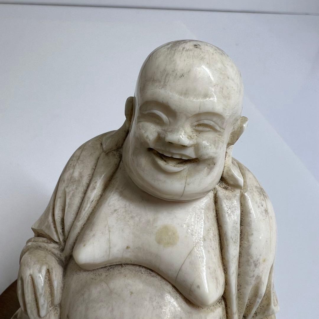 専用　極上　布袋　2体セット　410g h約10cm 東K7-1220①