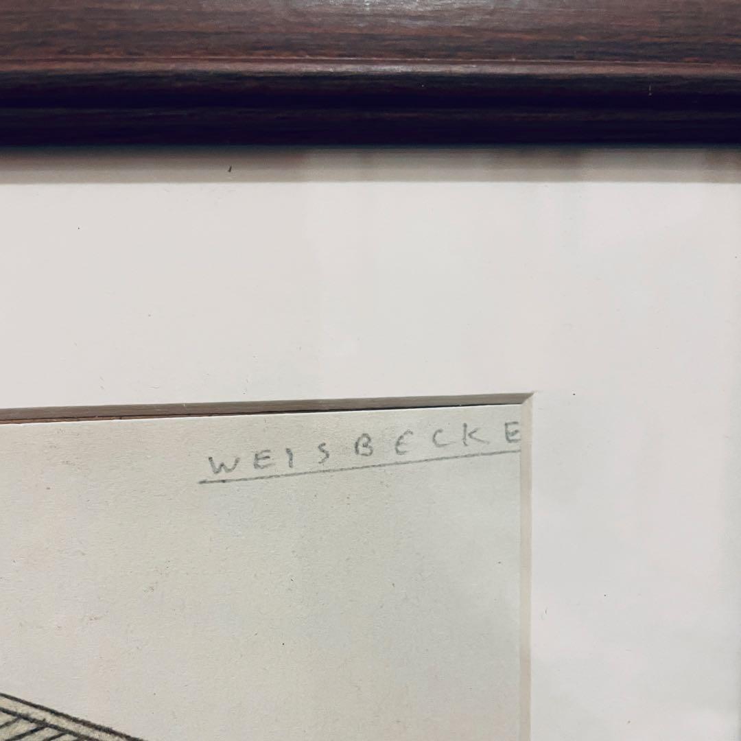 【フランス限定】額装付き フィリップ・ワイズベッカー展示2018希少人気ポスター