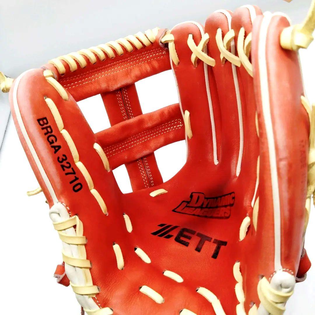 美品　ZETT　プロモデル　軟式用グローブ　BRGA 32710　木村拓也モデル