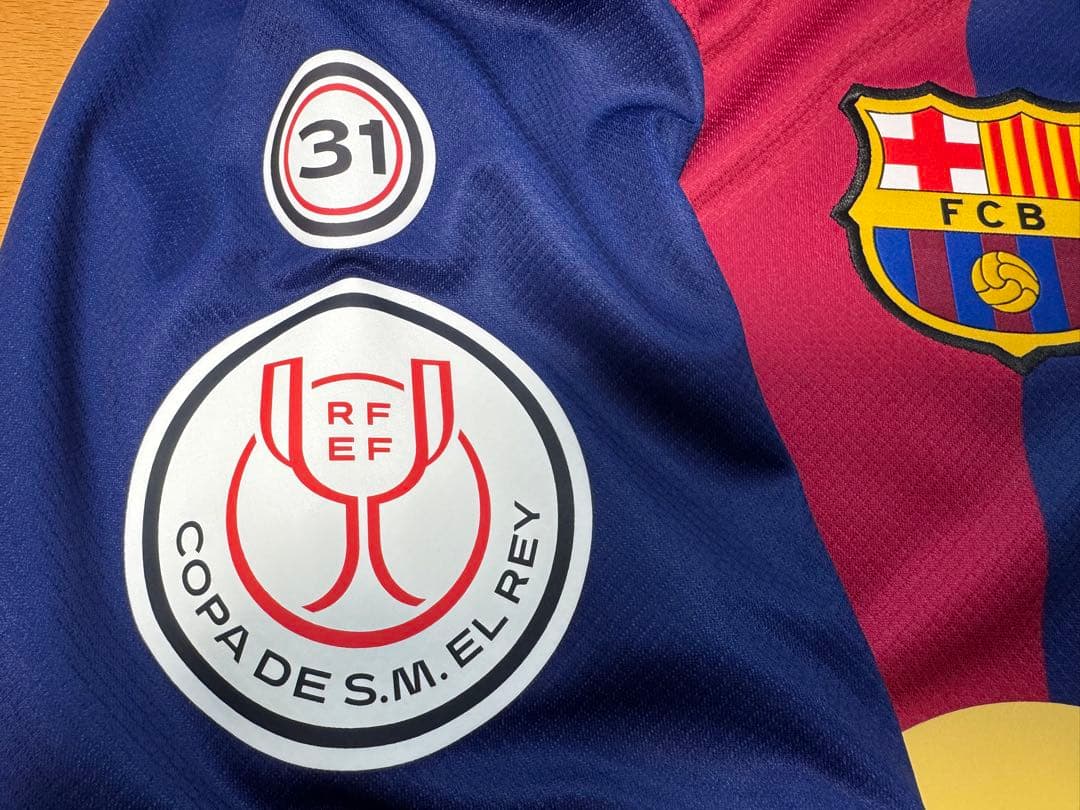 FCバルセロナ 24-25 コパデルレイ決勝仕様KOUNDE 23 インポートL