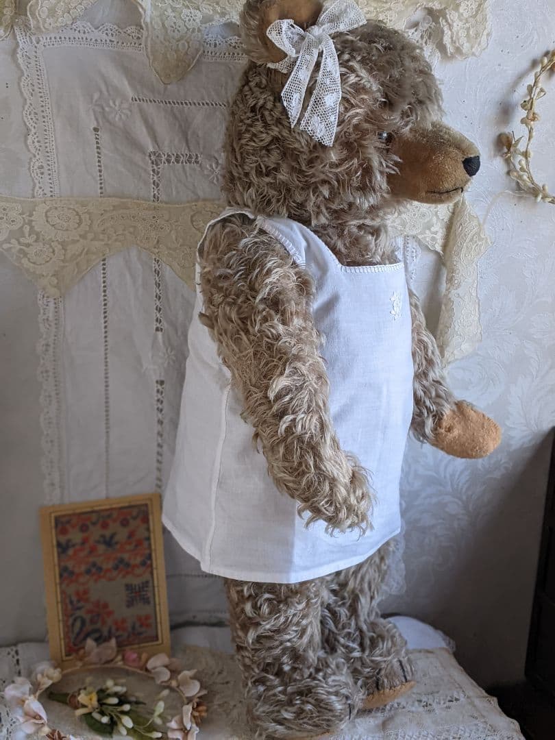 【g】アンティークベア　アンティークテディベア　大きなハーマン