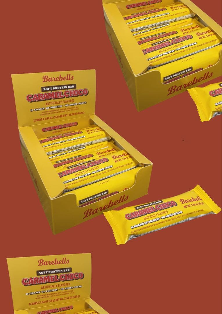 【12本】Barebells キャラメルチョコ プロテインバー