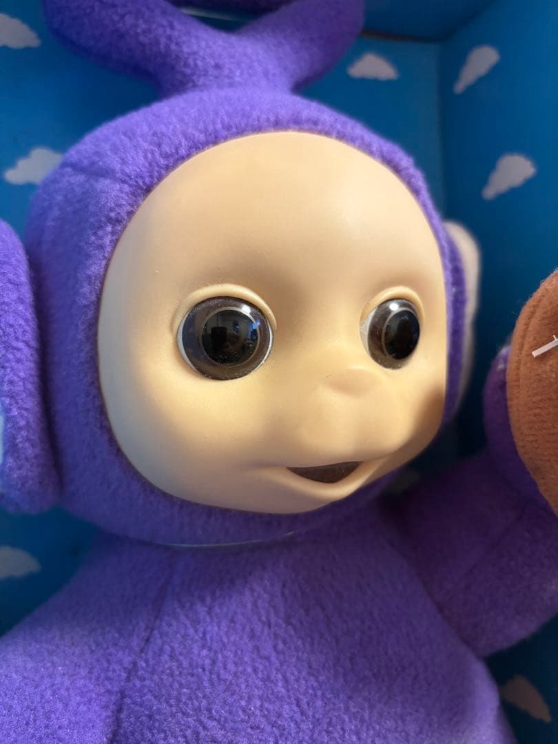 【未開封箱付】TOMY おしゃべりテレタビーズ ・ティンキーウィンキー