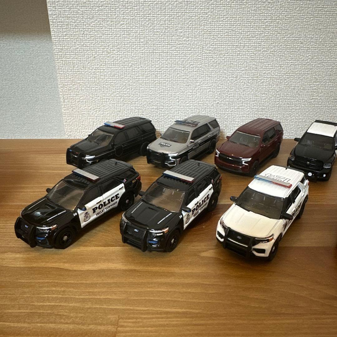 GREENLIGHT 1/64　パトカー　11台まとめ売り