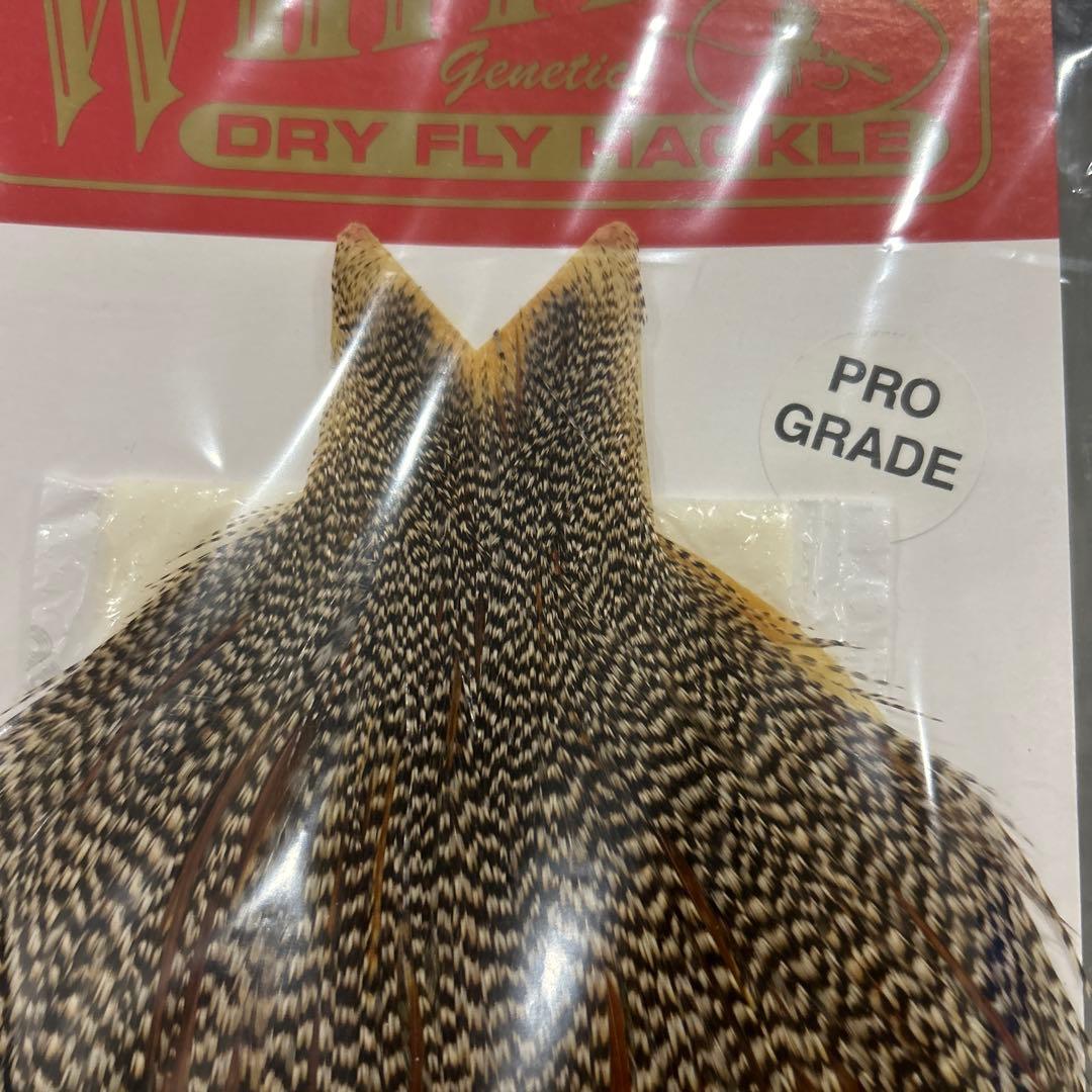 最終価格♡WHITING ホワイティング　ドライフライハックル　クリー