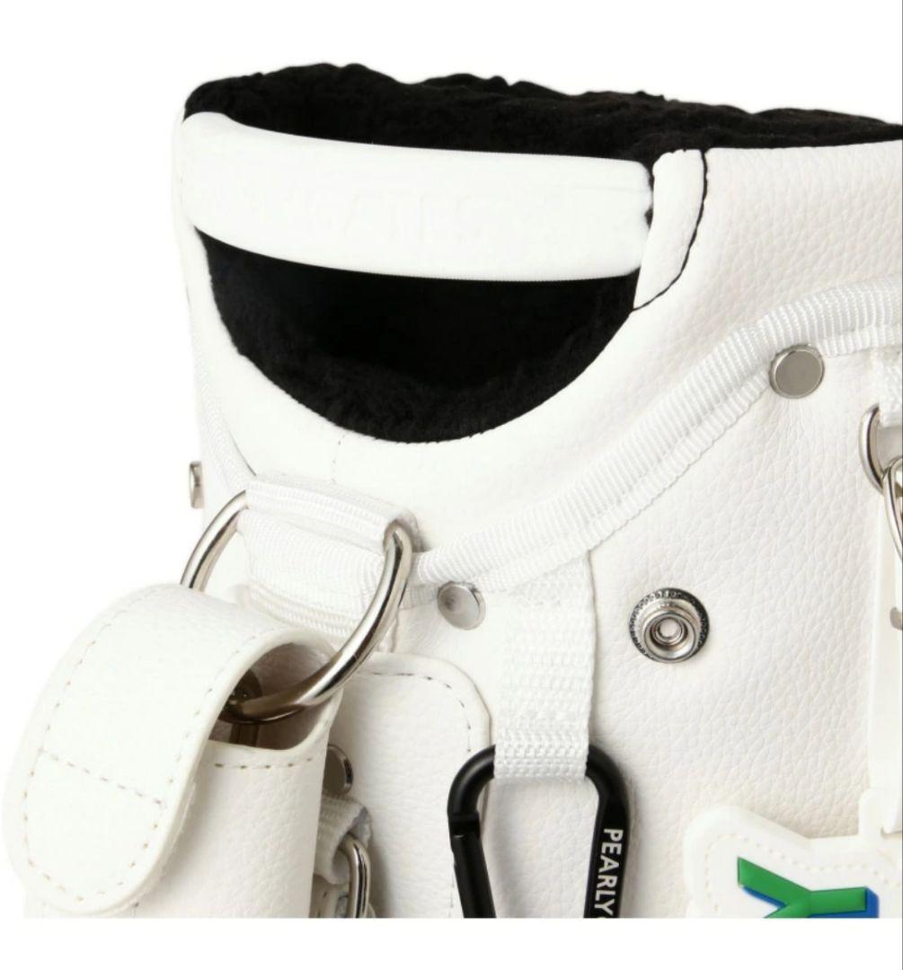 PEARLY GATES スタンド式キャディバッグ ホワイト