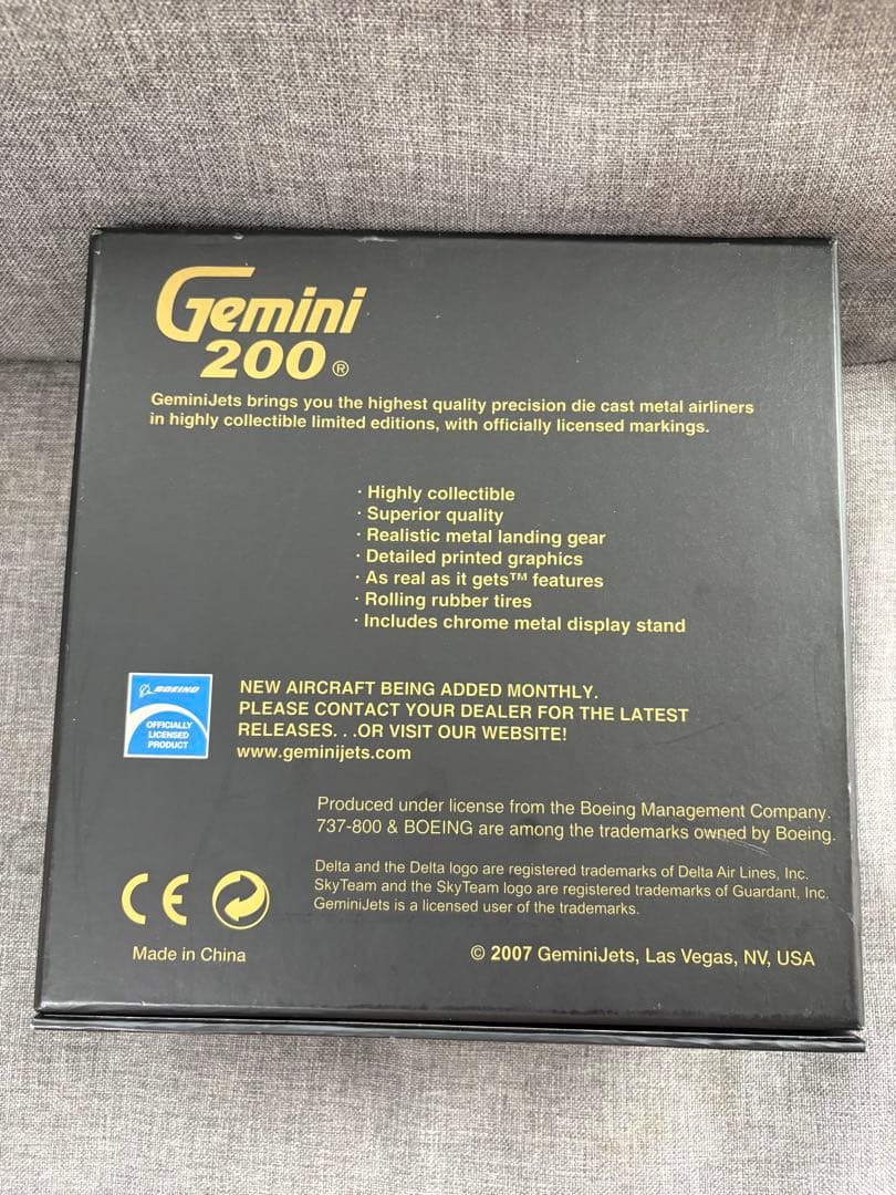 1/200 Gemini 200 DELTA / デルタ航空 B737-800