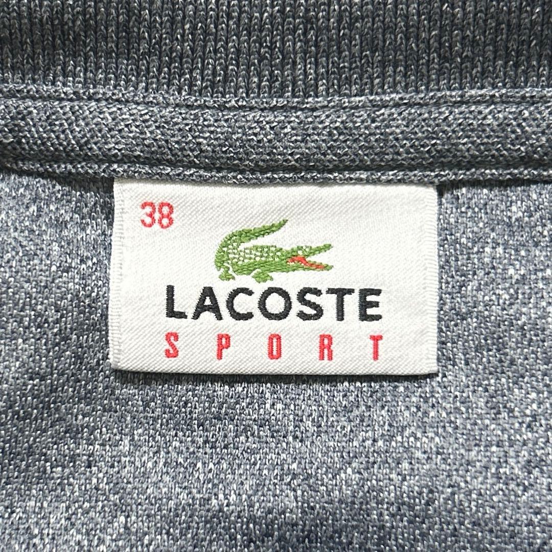 LACOSTEラコステ ポロシャツワンピース スポーツウェア バイカラー38M