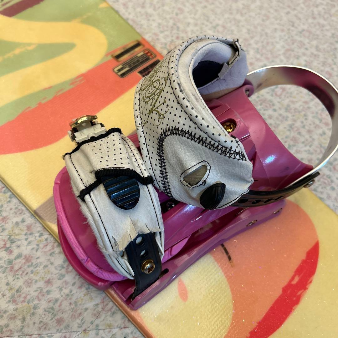 SPOON スノーボードビンディング付き140