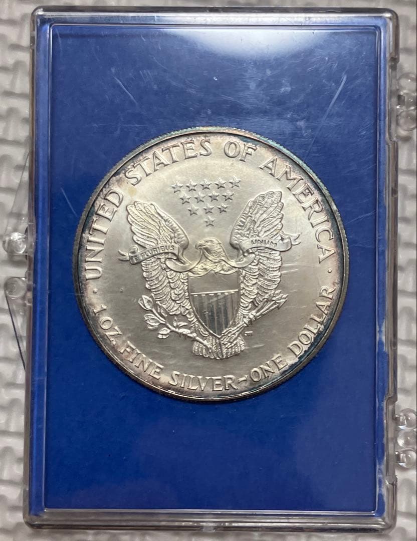 1996年　アメリカ　シルバーイーグル銀貨　1オンス銀貨　シルバーダラー