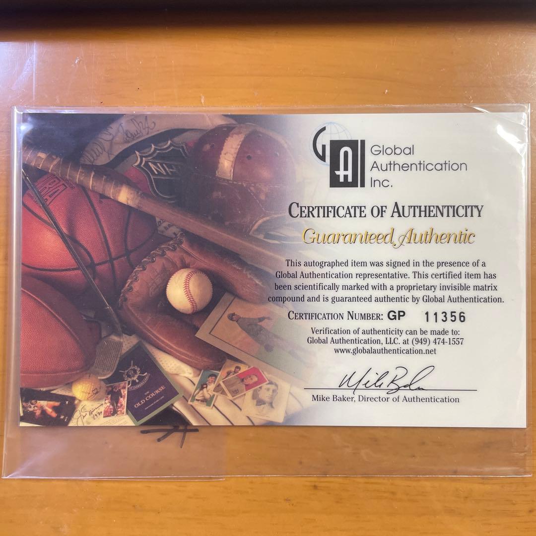 松井秀喜　ヤンキース　サイン　野球　国民栄誉賞　HIDEKI MATSUI