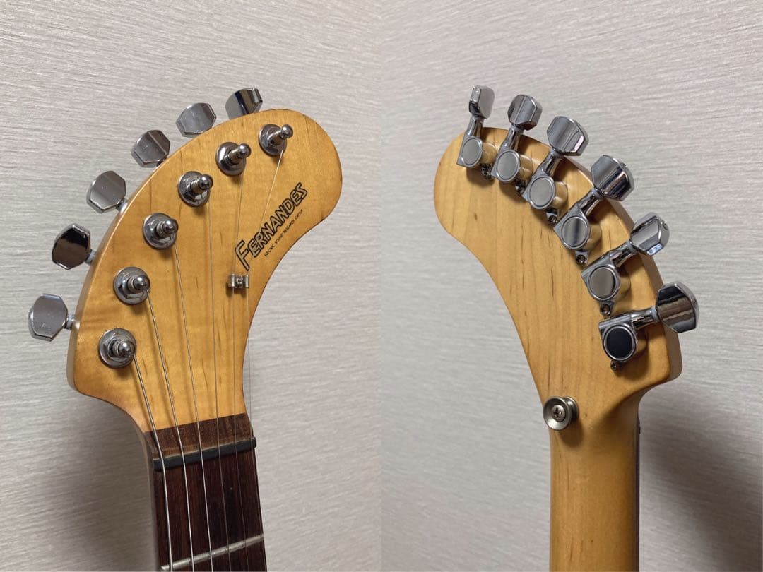 美品 FERNANDES ZO-3 サンバースト USBアダプター付き