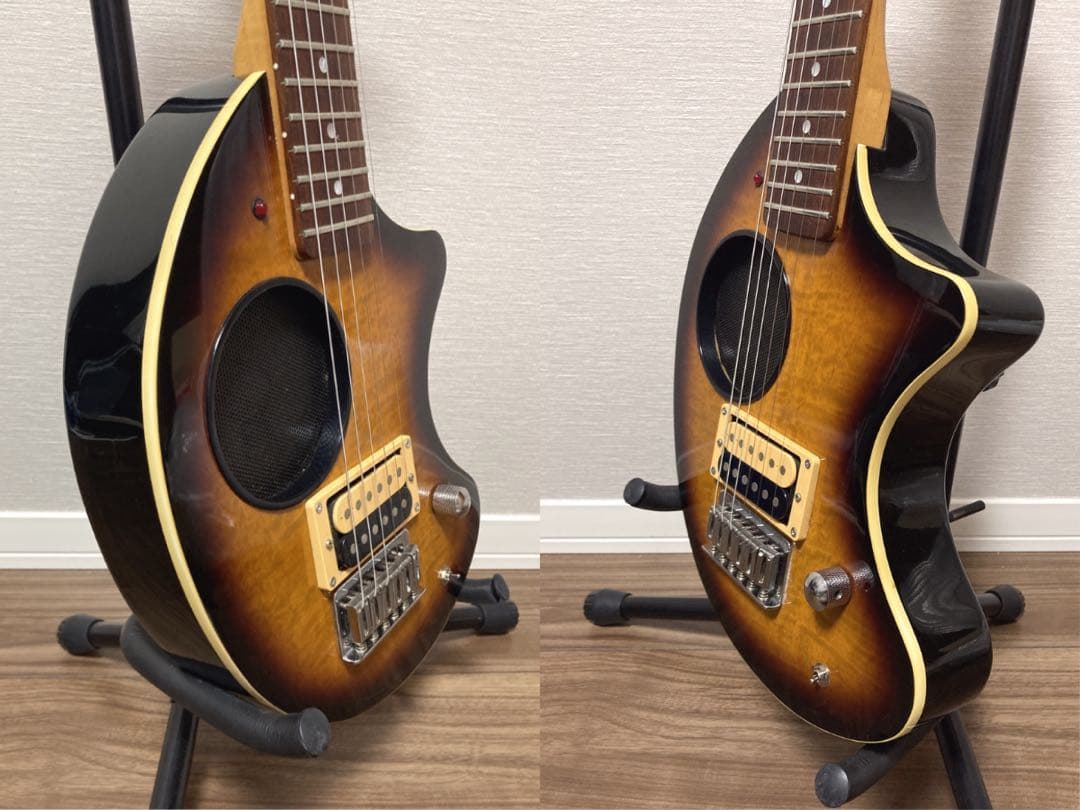 美品 FERNANDES ZO-3 サンバースト USBアダプター付き