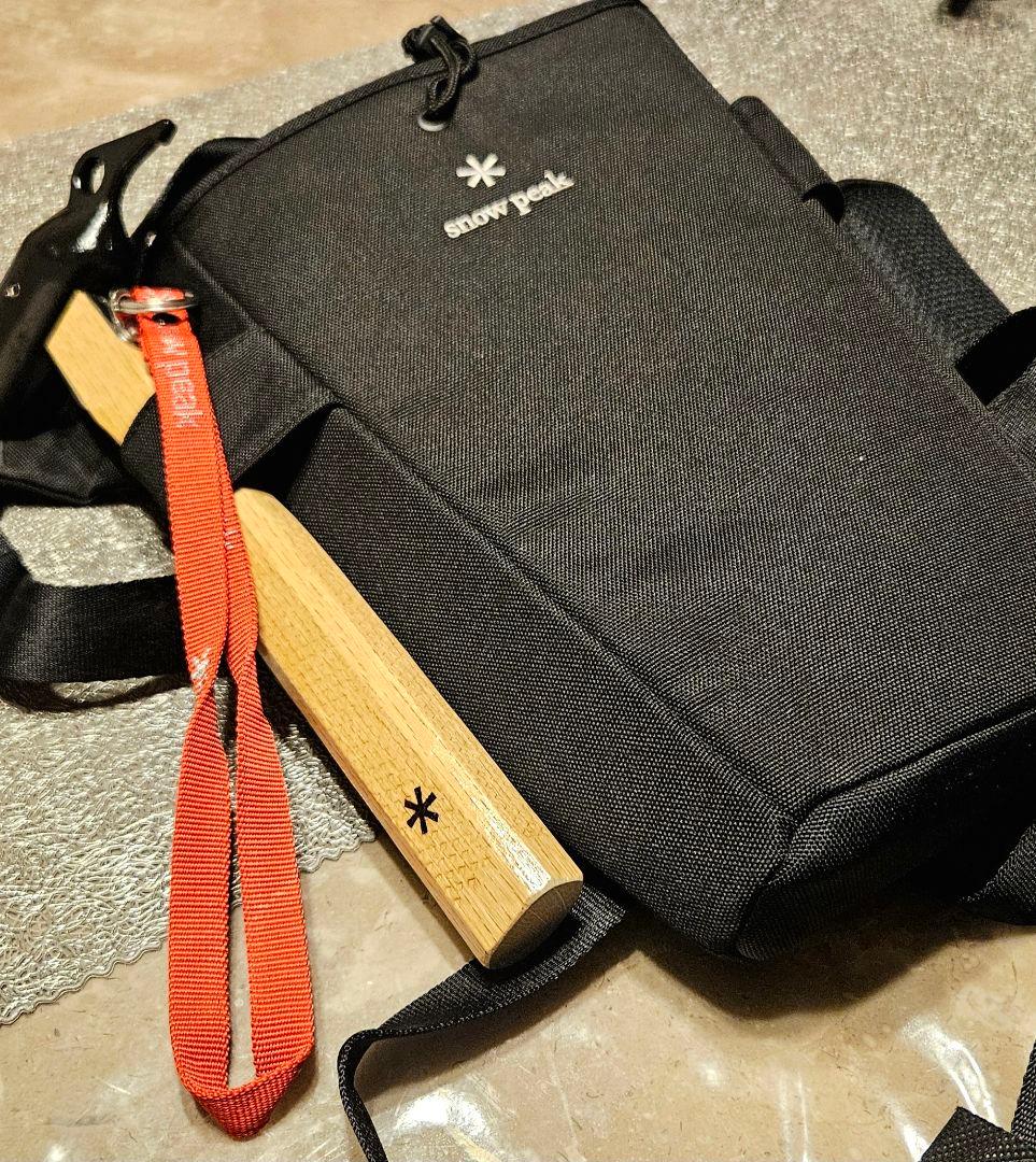  peak ステイクショルダーバッグ ペグハンマー付き 新品未使用