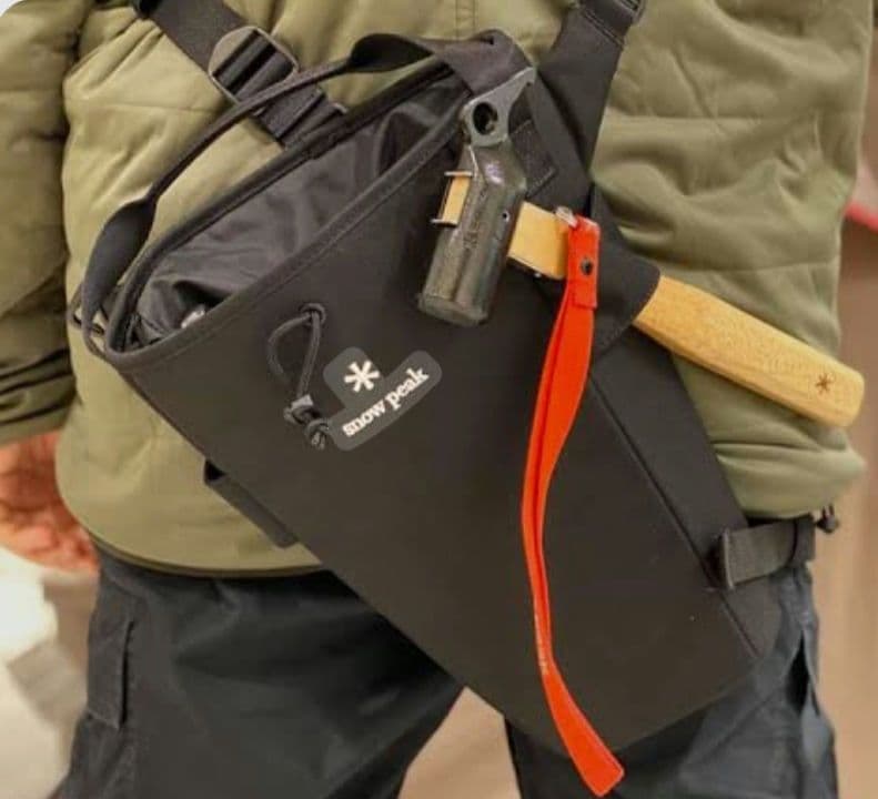  peak ステイクショルダーバッグ ペグハンマー付き 新品未使用