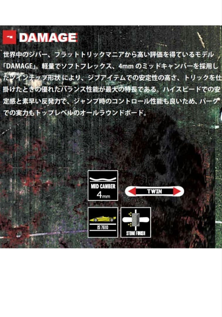 2021-22 ALLIAN アライアン　ダメージ155cm