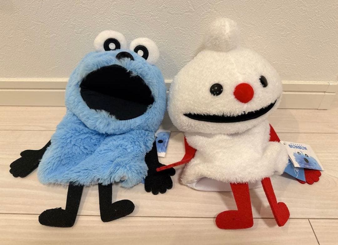 パペットスンスン　 ・スンスン ・ノンノン ハンドパペット　ぬいぐるみセット