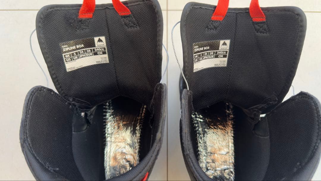 BURTON ZIPLINE BOA YOUTH24 バートジップライン24cm