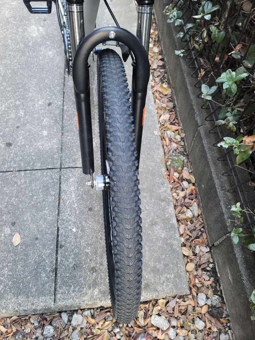 SELIVE マウンテンバイク シルバー・オレンジ