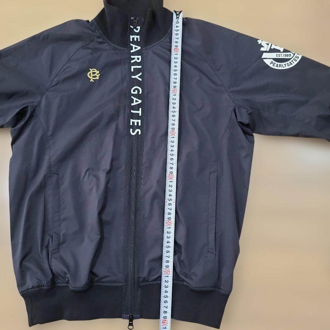 PEARLY GATES フルジップジャケット ブラック サイズ5