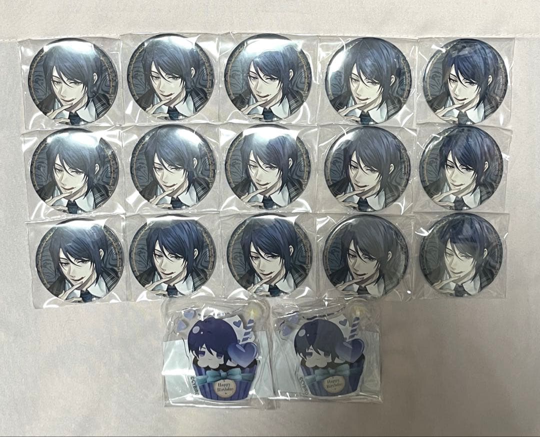 イケメンヴィラン アルフォンス 缶バッジ ちゃれくじ イケヴィラ