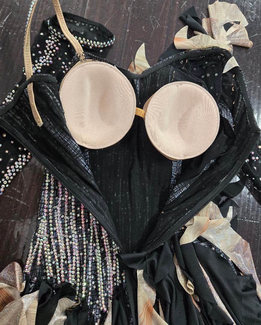 豪華☆社交ダンスラテンドレス　フルオーダー品