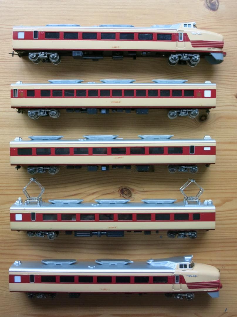 カツミ　HOゲージ　クハ181他5両セット　動作未確認