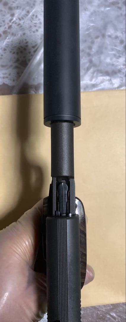 【生産終了！レア】「コルトウッズマン」サイレンサーカスタムモデルガン MGC