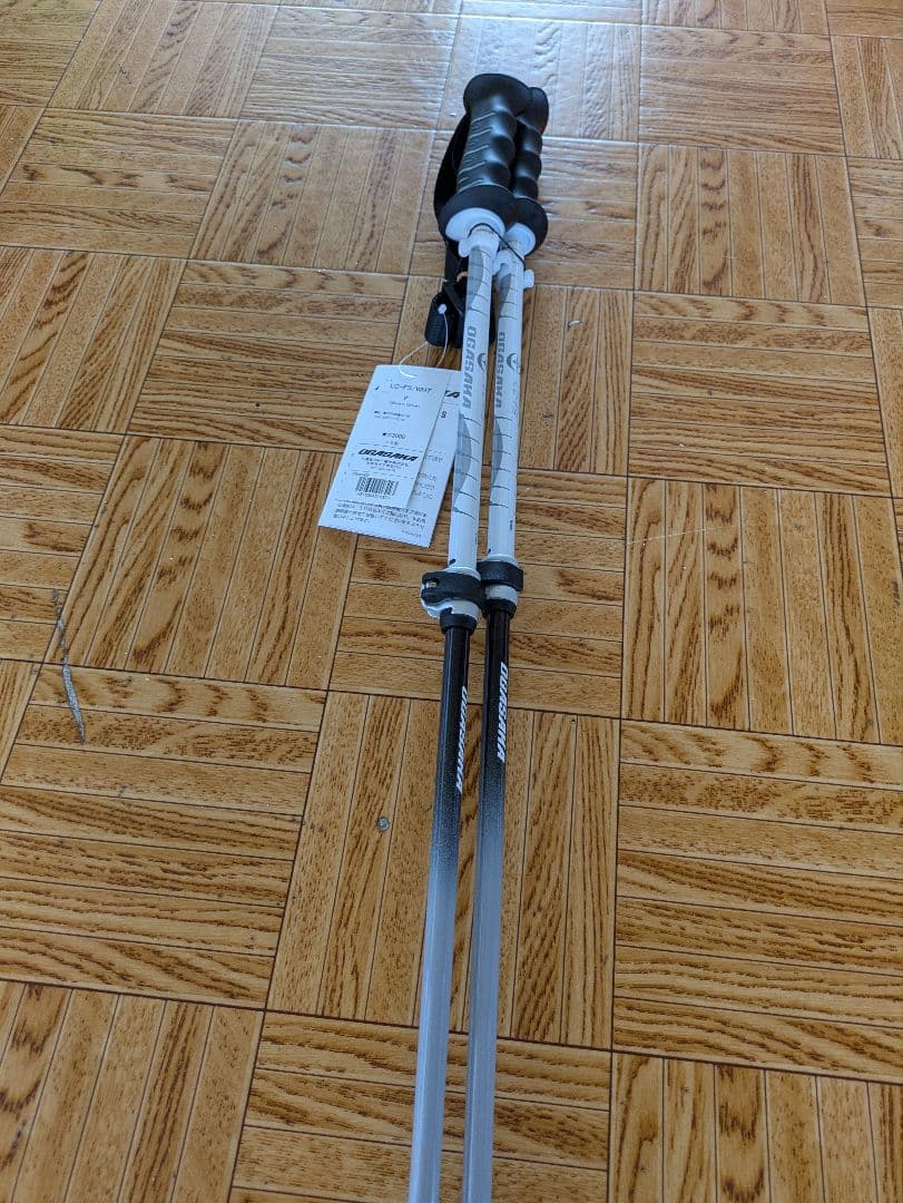 OGASAKA　SKI POLES LC-FS WHT