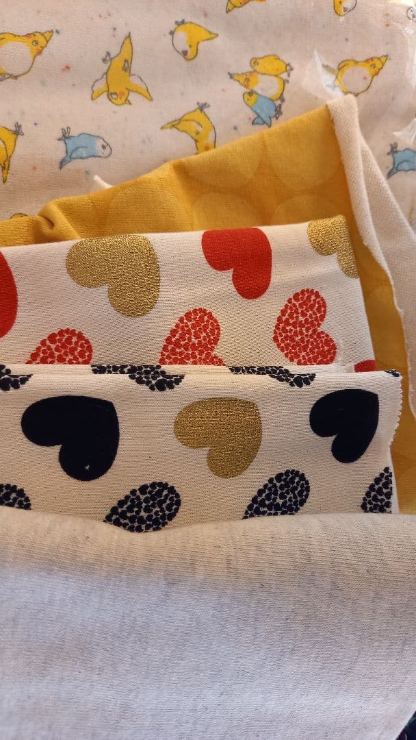 新しい生地　犬の服