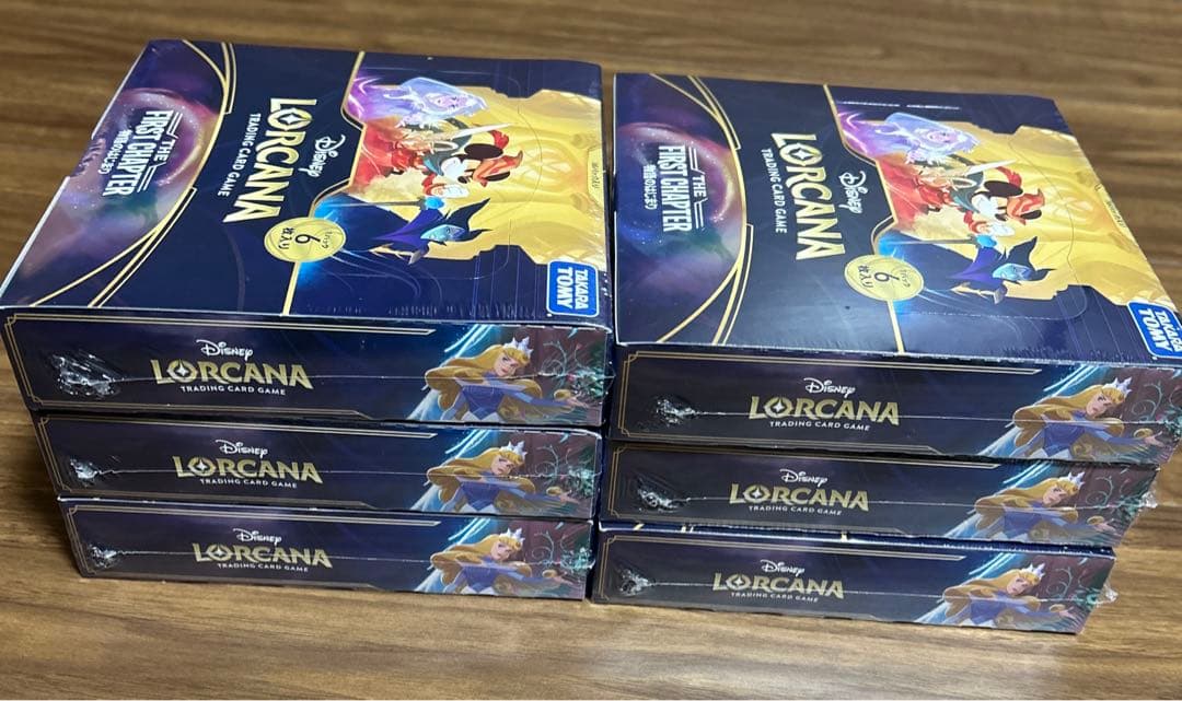 ディズニー ロルカナ 6box/シュリンク付き