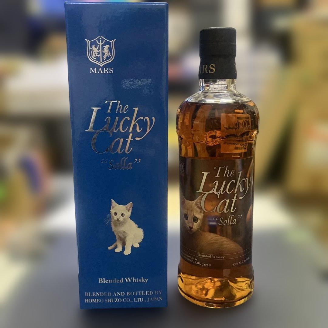マルスウイスキー　ラッキーキャット　2本セット