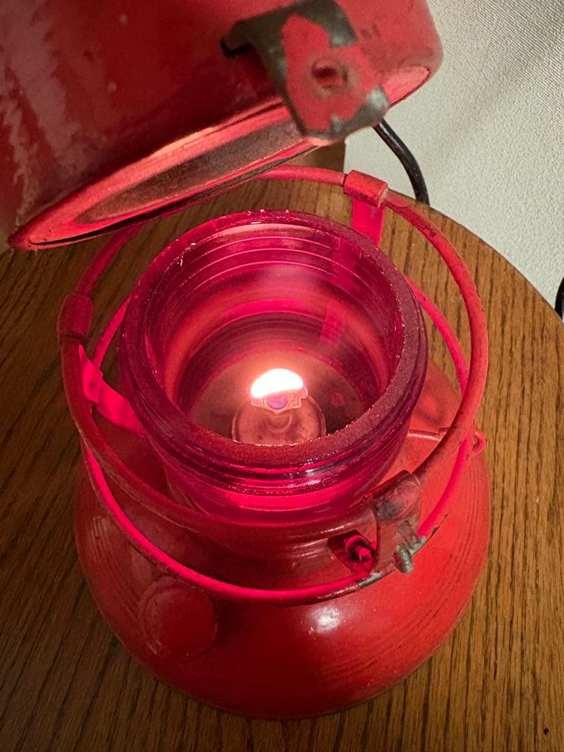 オイルランタン　レッドグローブ　エンバリー・マン社製No.40 DIETZ