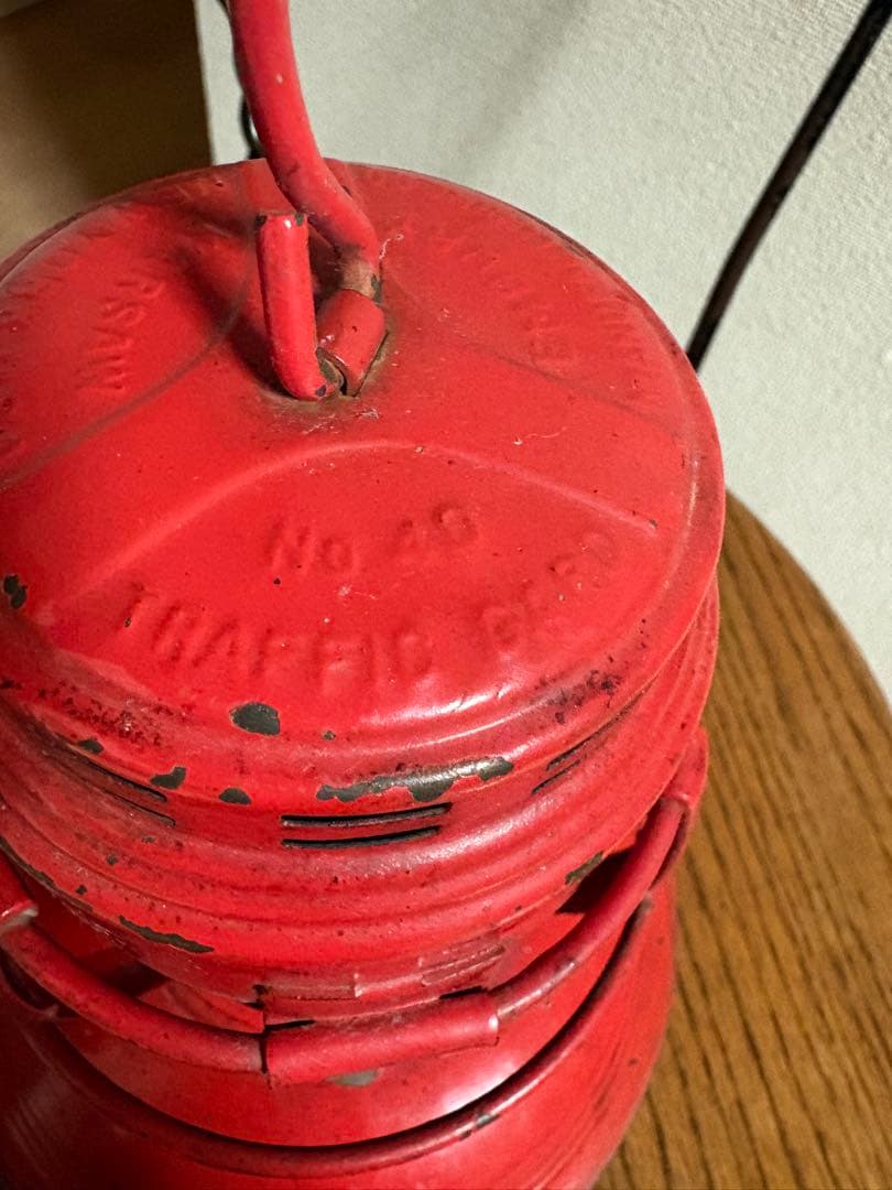 オイルランタン　レッドグローブ　エンバリー・マン社製No.40 DIETZ