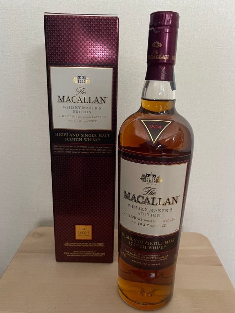 マッカラン ウイスキー メーカーズ エディション 700ml（箱付）