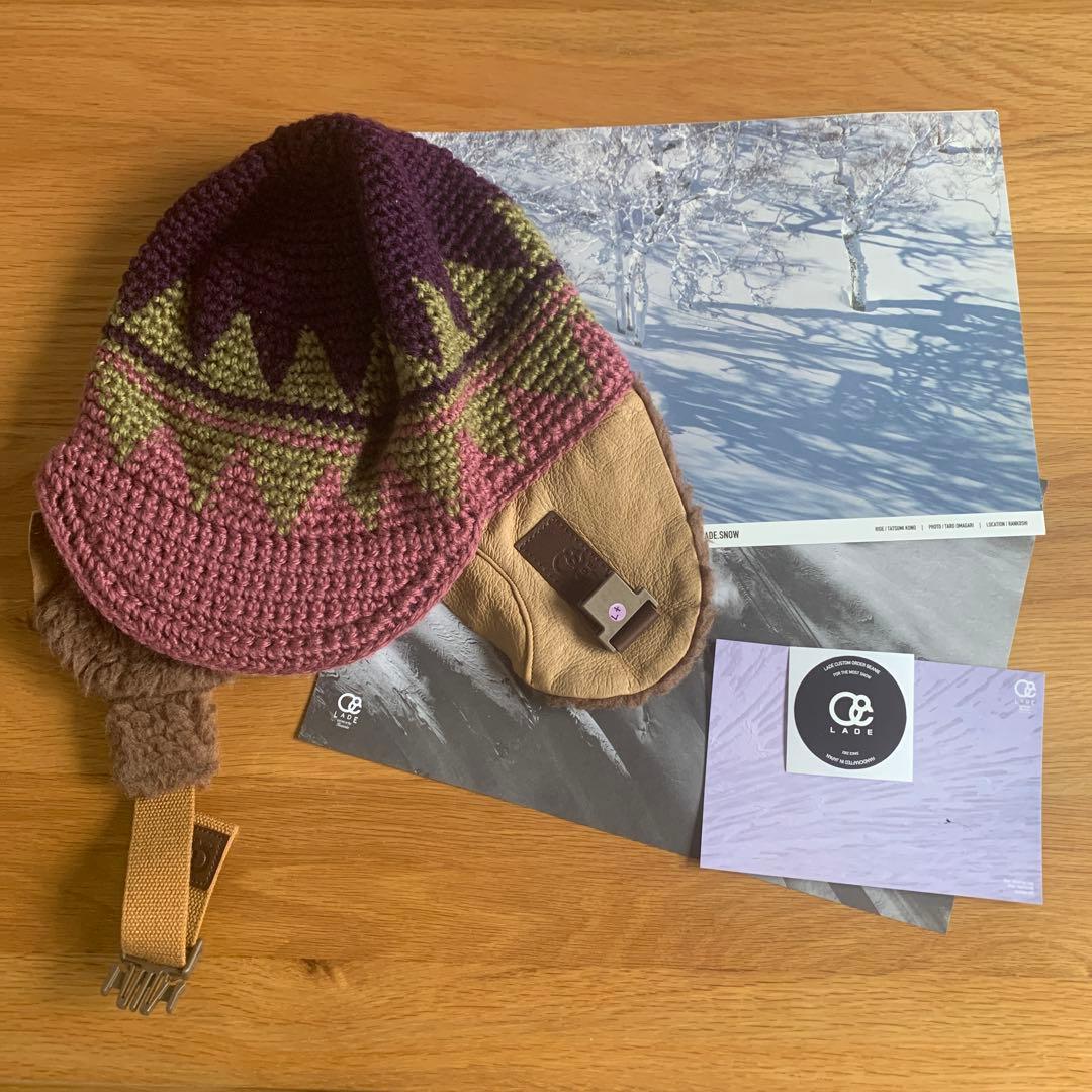 【試着のみ】lade custom beanie カスタムビーニー