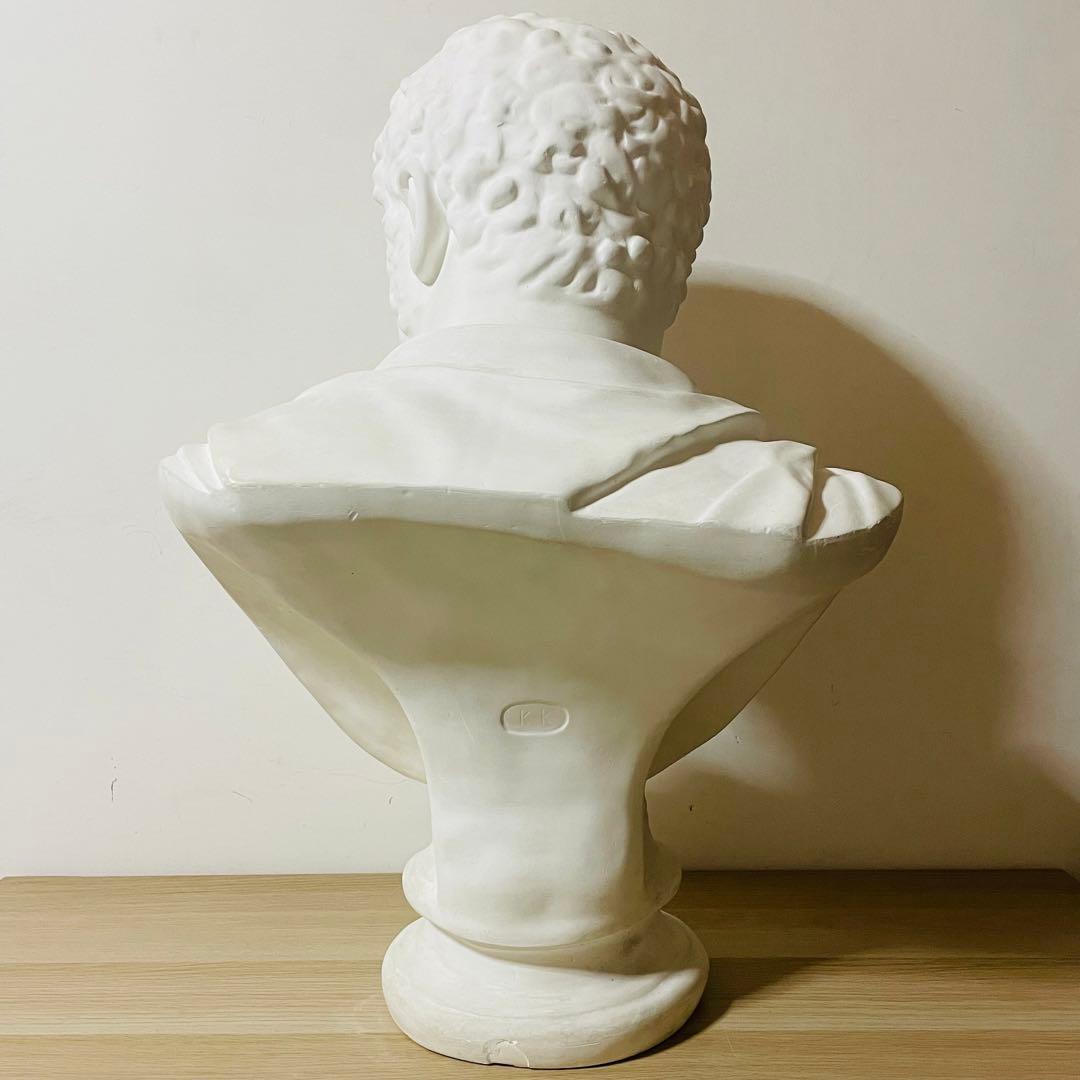 カラカラ帝 石膏像 胸像 デッサン 美術 アート オブジェ インテリア
